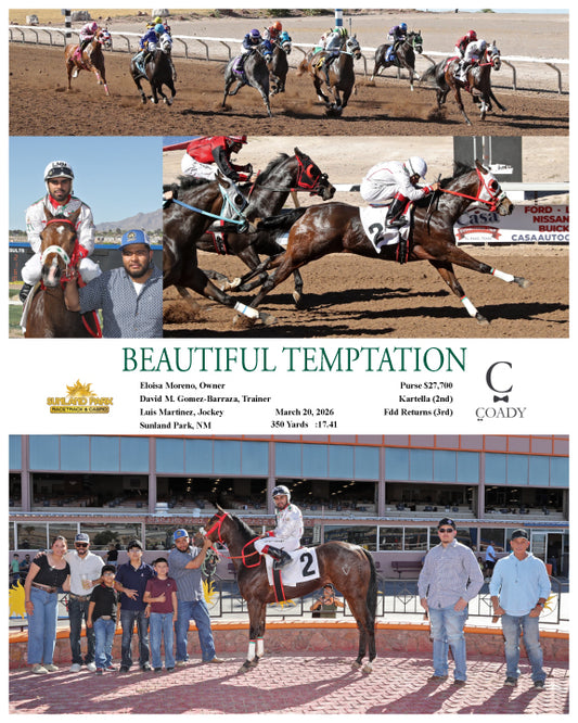 BEAUTIFUL TEMPTATION - 03-20-26 - R09 - SUN - Coady Media - Kurtis Coady Photography