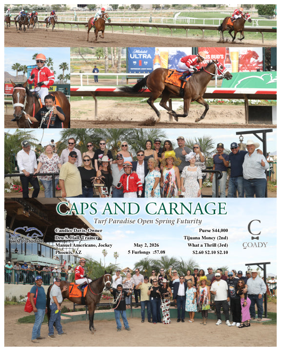 CAPS AND CARNAGE - Turf Paradise Open Spring Futurity - 05-02-26 - R09 - TUP - Coady Media - Kurtis Coady Photography