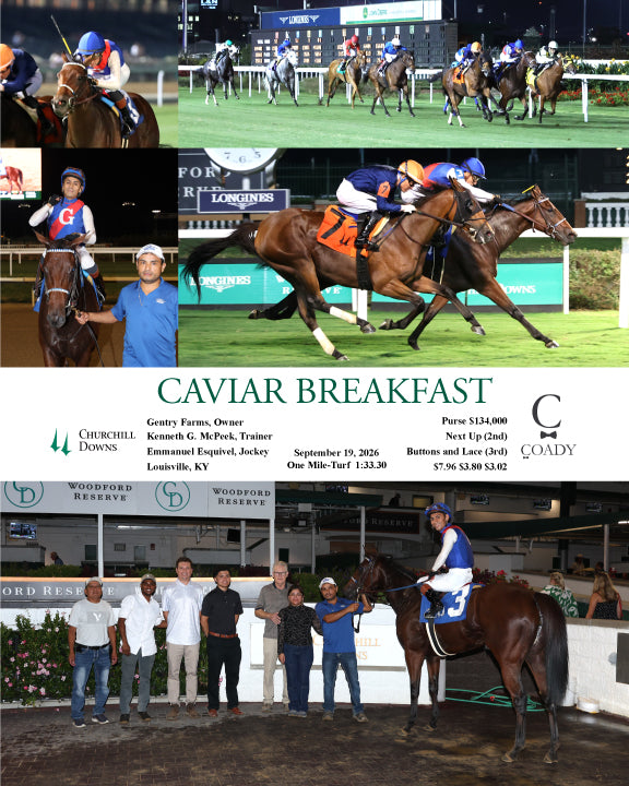 CAVIAR BREAKFAST - 091926 - Race 09 - CD