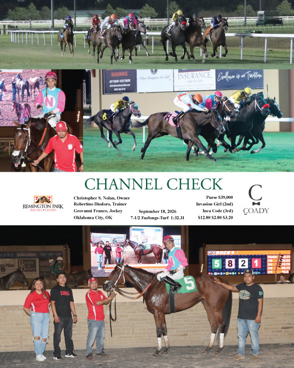 CHANNEL CHECK - 09-18-26 - R09 - RP
