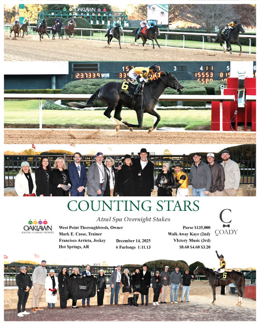 COUNTING STARS - 121425 - Race 09 - OP