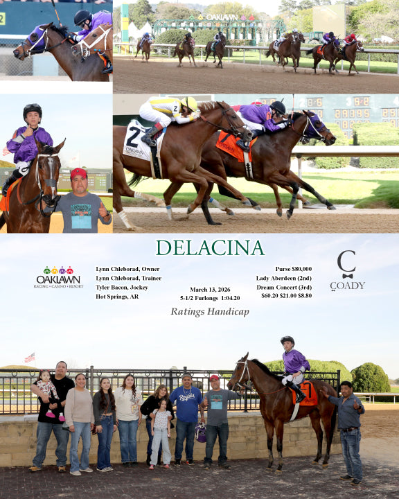 DELACINA - 031326 - Race 09 - OP - Ratings Handicap - Coady Media - Kurtis Coady Photography