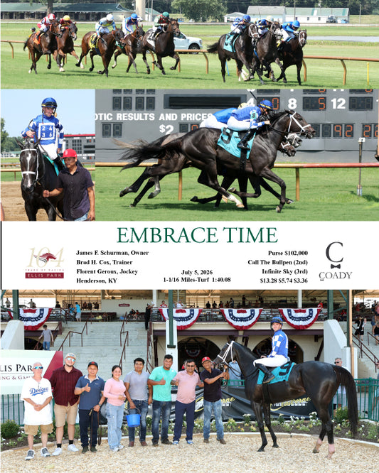 EMBRACE TIME - 070526 - Race 09 - ELP