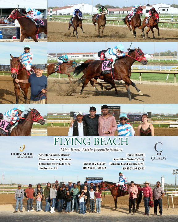 FLYING BEACH - Miss Roxie Little Juvenile Stakes - 10-24-26 - R09 - IND