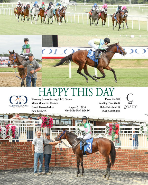 HAPPY THIS DAY - 08-21-26 - R09 - CNL
