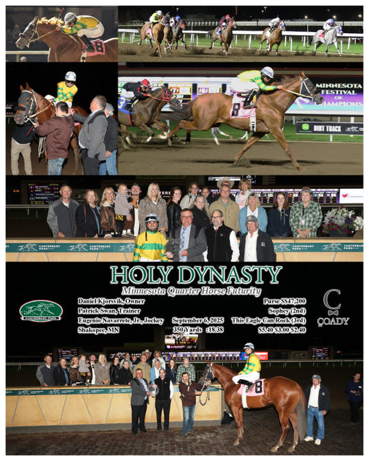 HOLY DYNASTY - Minnesota Quarter Horse Futurity - 09-06-25 - R09 - CBY - Coady Media - Kurtis Coady Photography