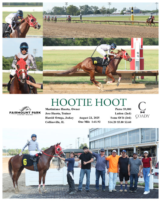 HOOTIE HOOT - 08-23-25 - R09 - FP