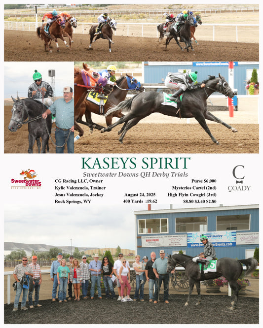 KASEYS SPIRIT - Sweetwater Downs QH Derby Trials - 08-24-25 - R09 - SWF