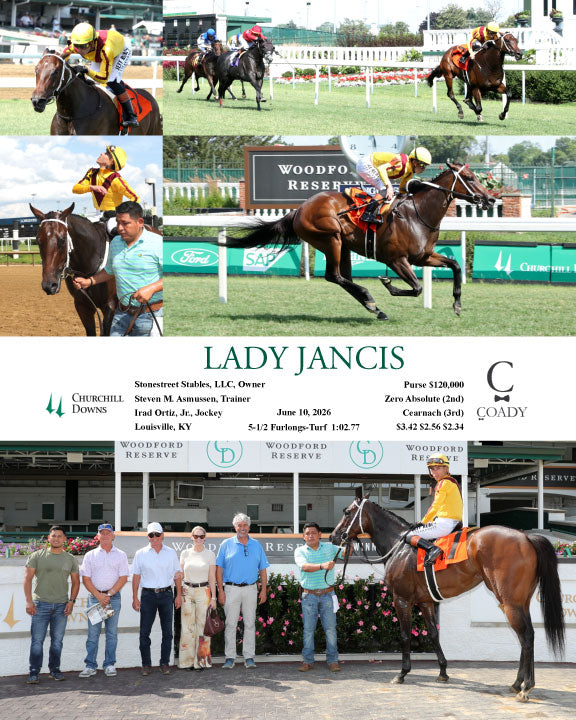 LADY JANCIS - 061026 - Race 09 - CD