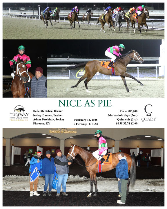 NICE AS PIE - 021225 - Race 09 - TP - Coady Media - Kurtis Coady Photography