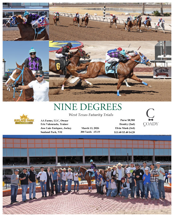 NINE DEGREES - West Texas Futurity Trials - 03-13-26 - R09 - SUN - Coady Media - Kurtis Coady Photography