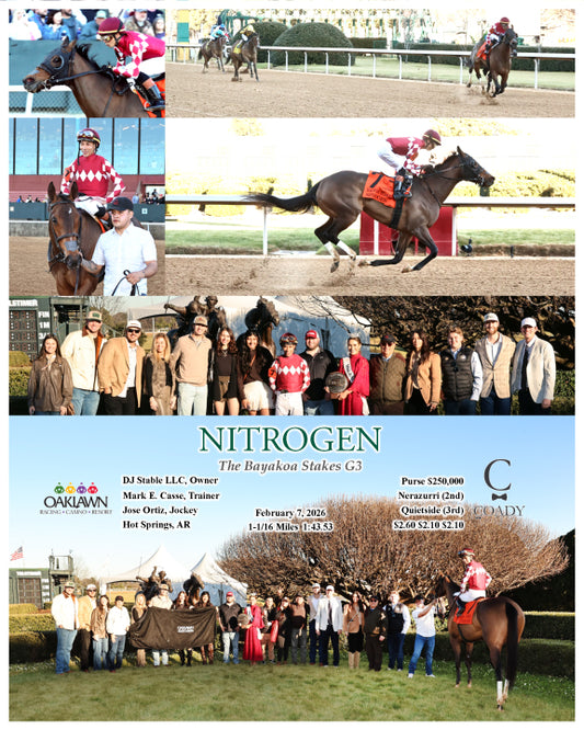 NITROGEN - The Bayakoa Stakes G3 - 02-07-26 - R09 - OP - Coady Media - Kurtis Coady Photography