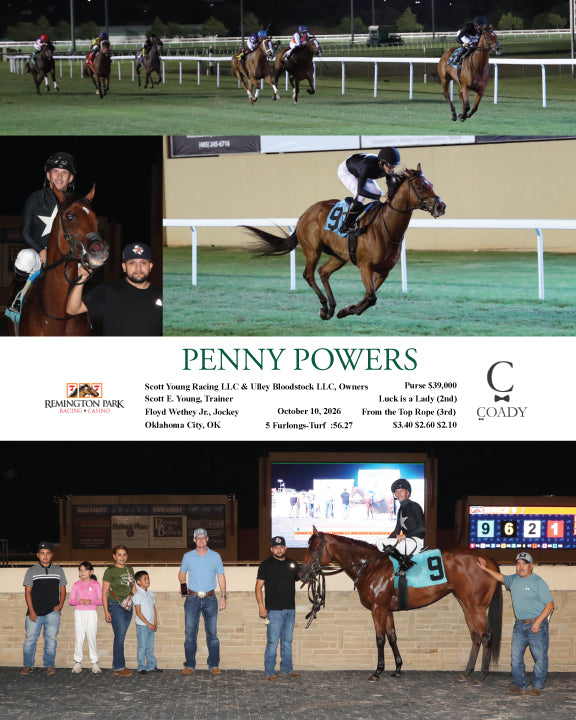 PENNY POWERS - 10-10-26 - R09 - RP