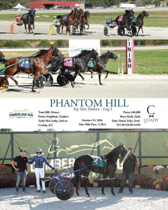 PHANTOM HILL - 101926 - Race 09 - CLR  Ky Sire Stakes - Leg 1