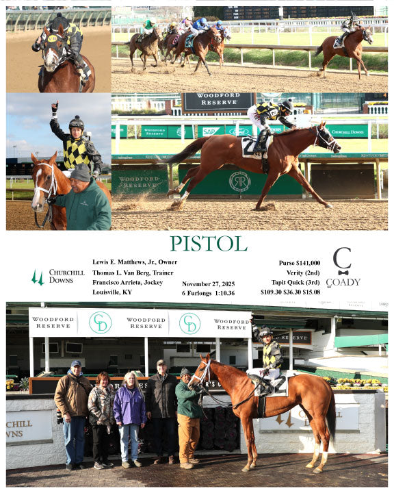 PISTOL - 112725 - Race 09 - CD