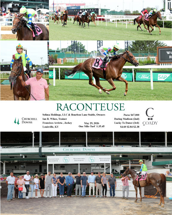 RACONTEUSE - 052926 - Race 09 - CD