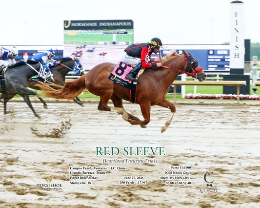 RED SLEEVE - Heartland Futurity Trials - 06-27-26 - R09 - IND - Action