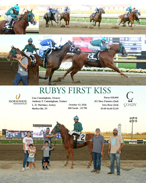 RUBYS FIRST KISS - 10-13-26 - R09 - IND