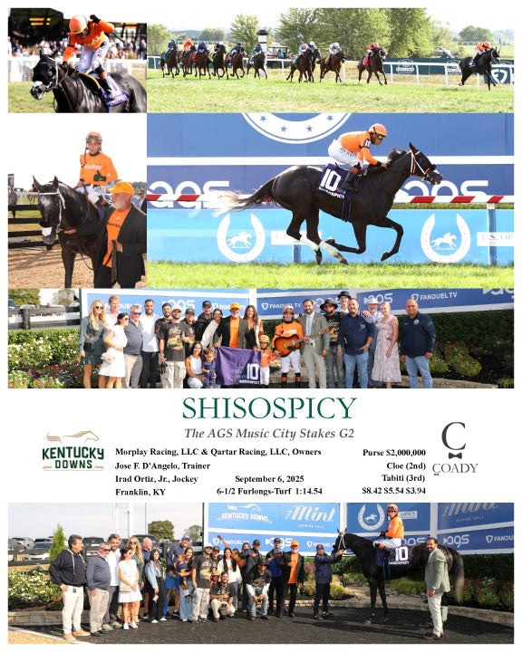 SHISOSPICY - The AGS Music City Stakes G2 - 09-06-25 - R09 - KD - Coady Media - Kurtis Coady Photography