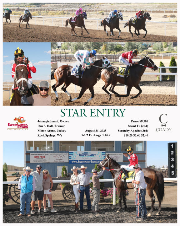 STAR ENTRY - 08-31-25 - R09 - SWF - Coady Media - Kurtis Coady Photography
