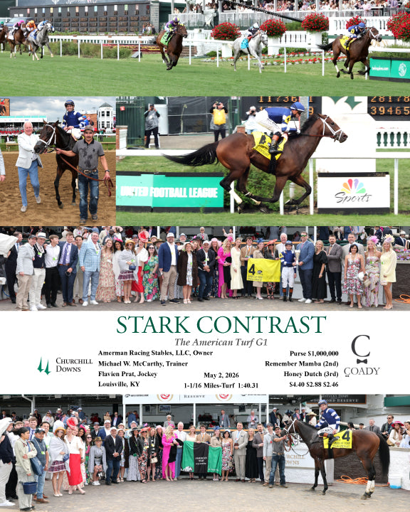 STARK CONTRAST - The American Turf G1 - 05-02-26 - R09 - CD - Coady Media - Kurtis Coady Photography