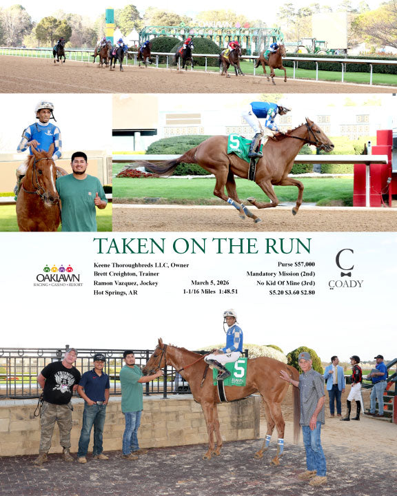 TAKEN ON THE RUN - 03-05-26 - R09 - OP - Coady Media - Kurtis Coady Photography