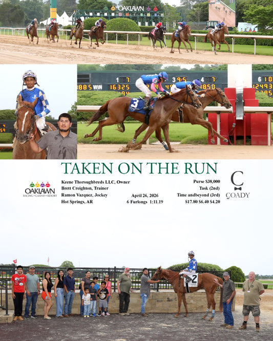 TAKEN ON THE RUN - 04-26-26 - R09 - OP - Coady Media - Kurtis Coady Photography