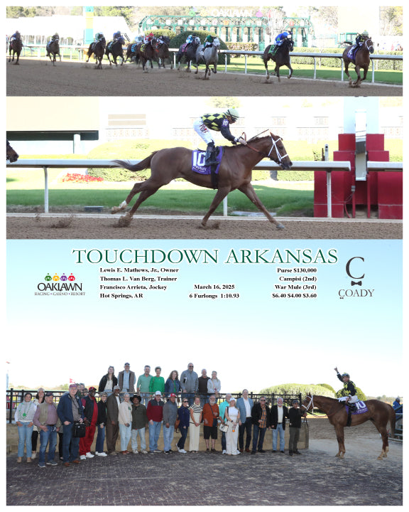 TOUCHDOWN ARKANSAS - 03-16-25 - R09 - OP