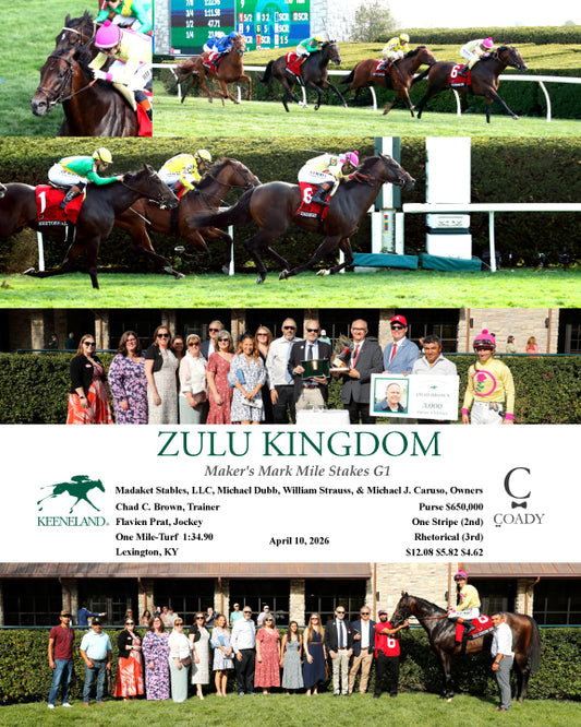 ZULU KINGDOM - 041026 - Race 09 - KEE - Coady Media - Kurtis Coady Photography