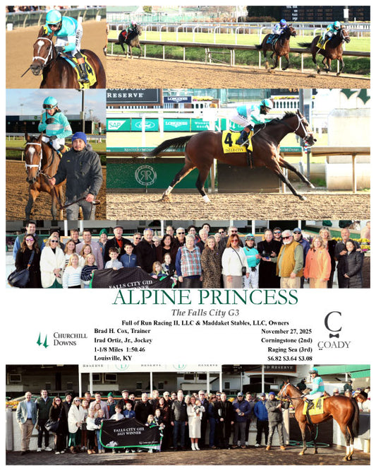 ALPINE PRINCESS - The Falls City G3 - 11-27-25 - R10 - CD