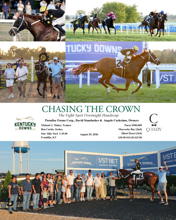 CHASING THE CROWN - The Tight Spot Overnight Handicap - 08-29-26 - R10 - KD