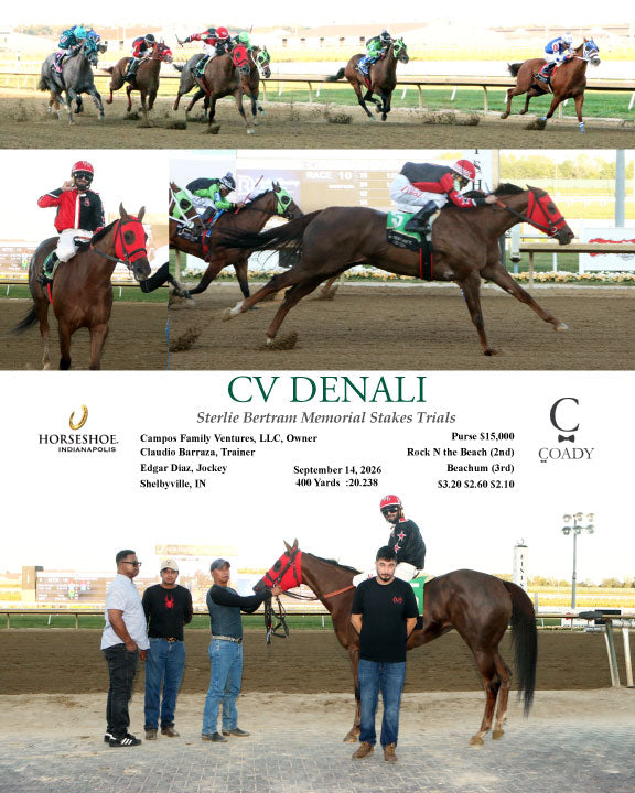 CV DENALI  - Sterlie Bertram Memorial Stakes Trials - 09-14-26 - R10 - IND