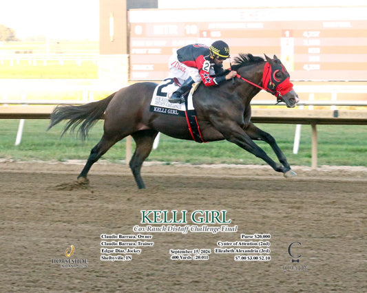 KELLI GIRL - Cox Ranch Distaff Challenge Final - 09-15-26 - R10 - IND - Action