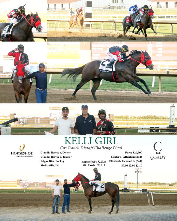 KELLI GIRL - Cox Ranch Distaff Challenge Final - 09-15-26 - R10 - IND