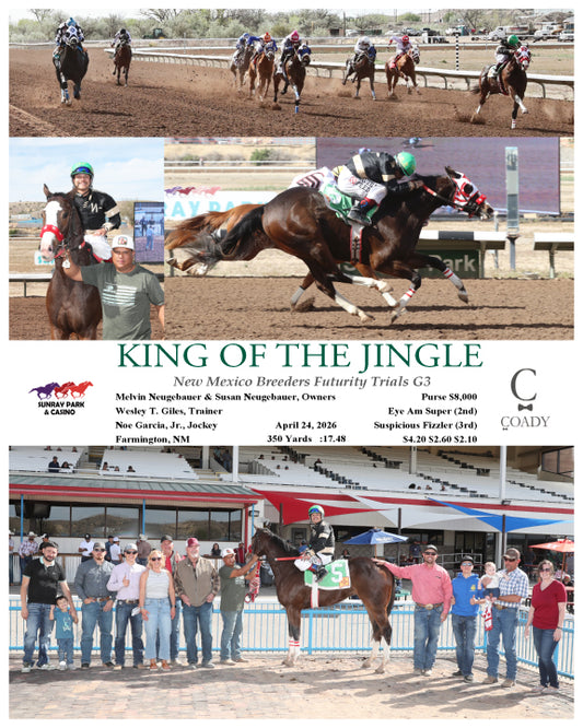 KING OF THE JINGLE - New Mexico Breeders Futurity Trials G3 - 04-24-26 - R10 - SRP - Coady Media - Kurtis Coady Photography