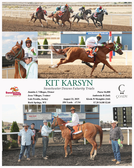 KIT KARSYN - Sweetwater Downs Futurity Trials - 08-23-25 - R10 - SWF