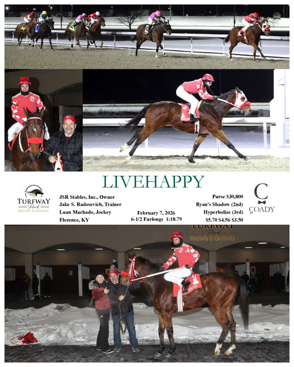 LIVEHAPPY - 020726 - Race 10 - TP - Coady Media - Kurtis Coady Photography