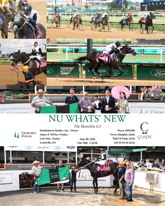 NU WHATS' NEW - 062826 - Race 10 - CD