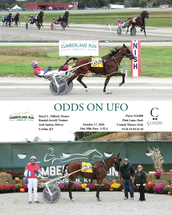 ODDS ON UFO - 10-17-26 - R10 - CLR
