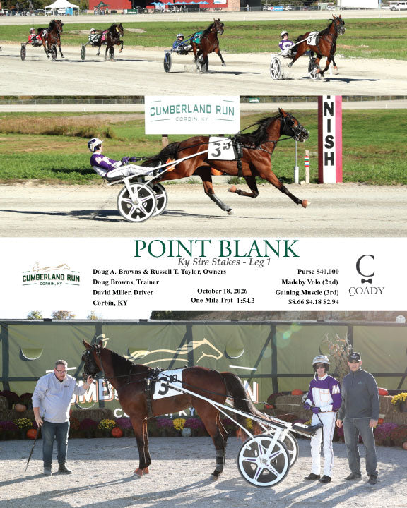 POINT BLANK - Ky Sire Stakes - Leg 1    - 10-18-26 - R10 - CLR