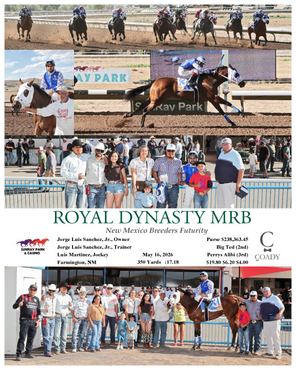 ROYAL DYNASTY MRB - New Mexico Breeders Futurity - 05-16-26 - R10 - SRP - Coady Media - Kurtis Coady Photography