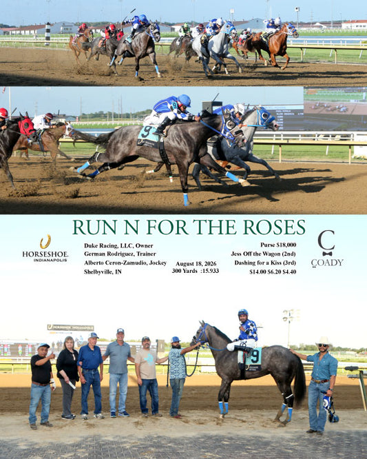 RUN N FOR THE ROSES - 08-18-26 - R10 - IND