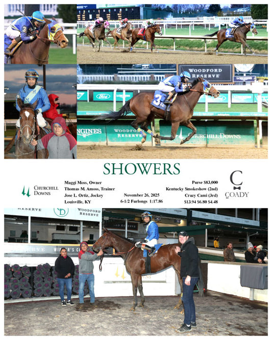 SHOWERS - 11-26-25 - R10 - CD