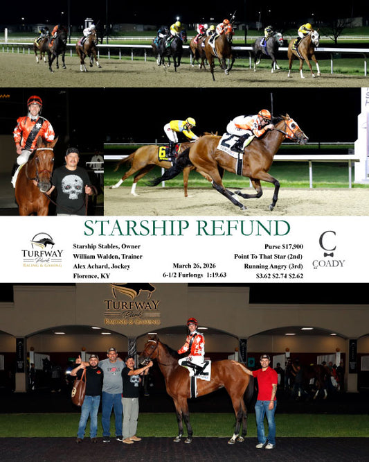 STARSHIP REFUND - 032626 - Race 10 - TP - Coady Media - Kurtis Coady Photography