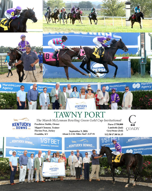 TAWNY PORT - 090926 - Race 10 - KD