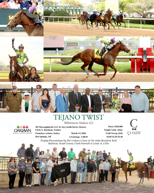TEJANO TWIST - Whitmore Stakes G3 - 03-14-26 - R10 - OP - Coady Media - Kurtis Coady Photography