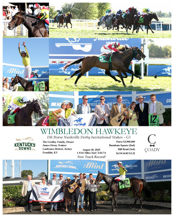 WIMBLEDON HAWKEYE - DK Horse Nashville Derby Invitational Stakes - 08-30-25 - KD - Coady Media - Kurtis Coady Photography