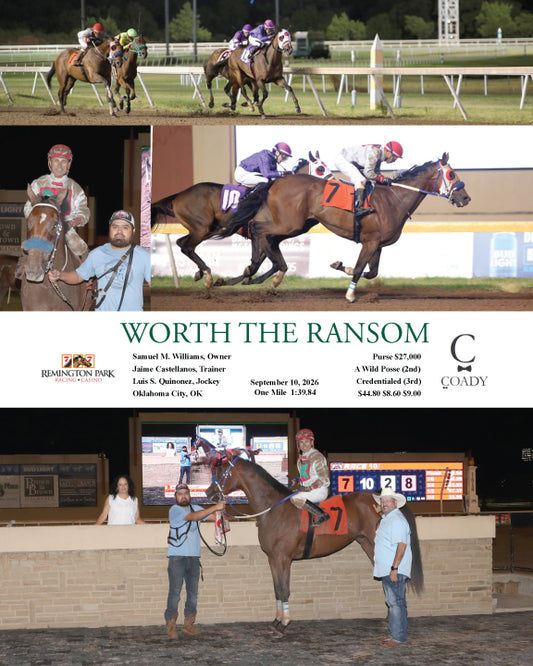 WORTH THE RANSOM - 09-10-26 - R10 - RP