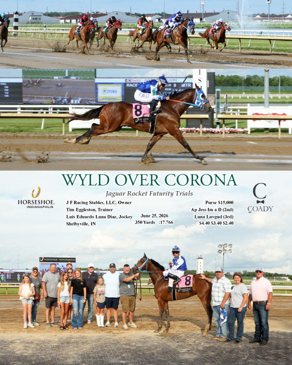 WYLD OVER CORONA - Jaguar Rocket Futurity Trials - 06-25-26 - R10 - IND