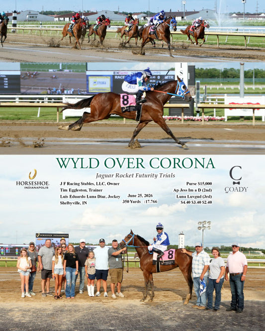 WYLD OVER CORONA - Jaguar Rocket Futurity Trials - 06-25-26 - R10 - IND